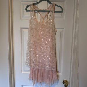 👏👏 Intimately Free People pink dress size LG